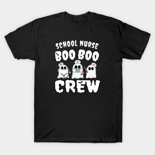 School Nurse BOO BOO Crew T-Shirt